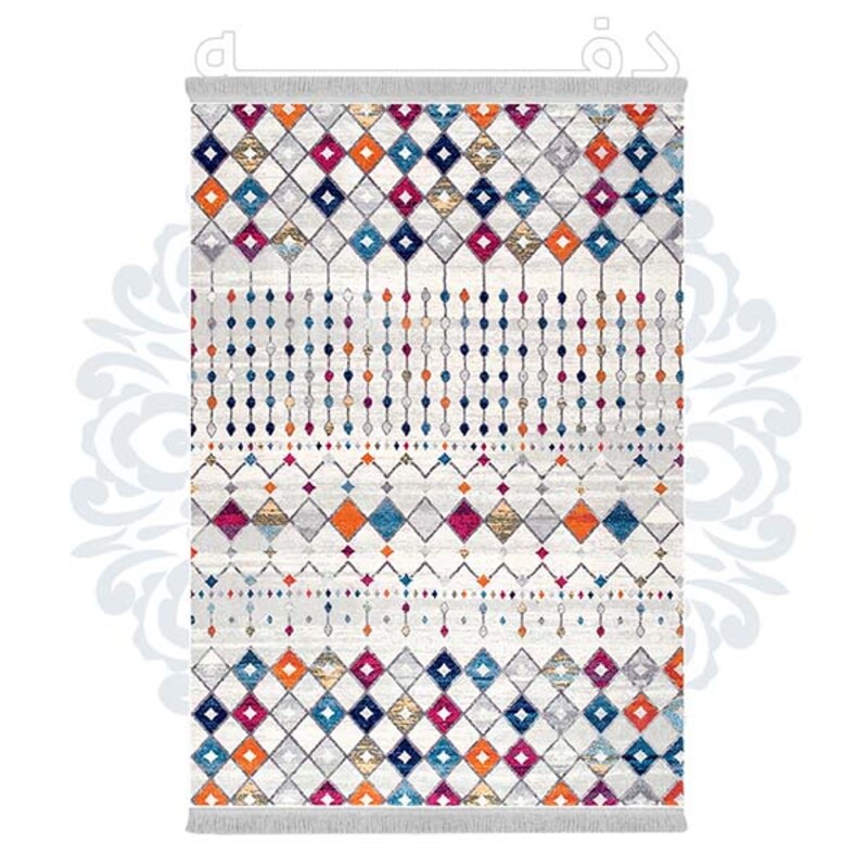 فرشینه دفه از جنس پارچه هازان مخمل ترک طرح مدرن کد 628