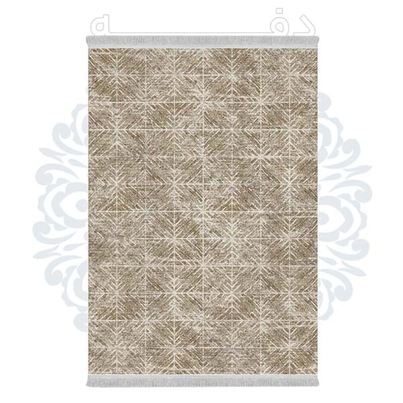 فرشینه دفه از جنس پارچه هازان مخمل ترک طرح مدرن کد 633