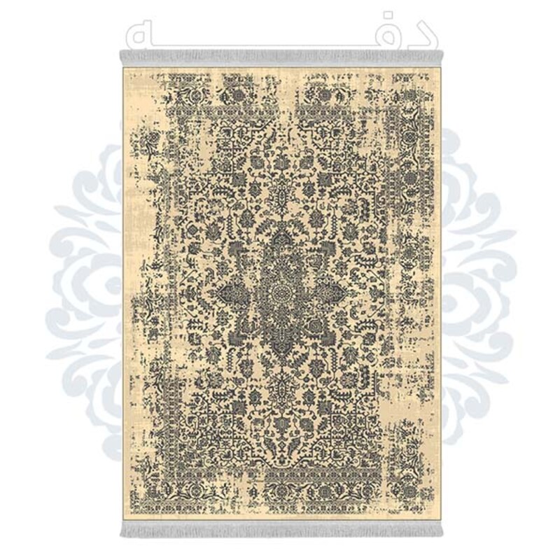 فرشینه دفه از جنس پارچه هازان مخمل ترک طرح مدرن کد 634