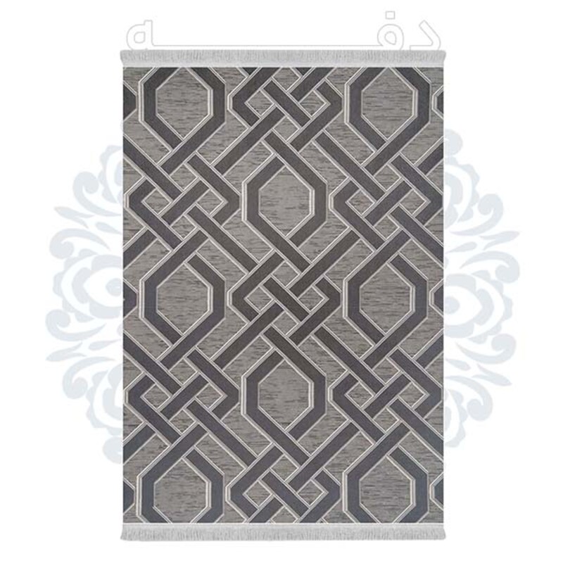 فرشینه دفه از جنس پارچه هازان مخمل ترک طرح مدرن کد 635