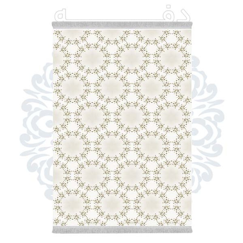 فرشینه دفه از جنس پارچه هازان مخمل ترک طرح مدرن کد 644