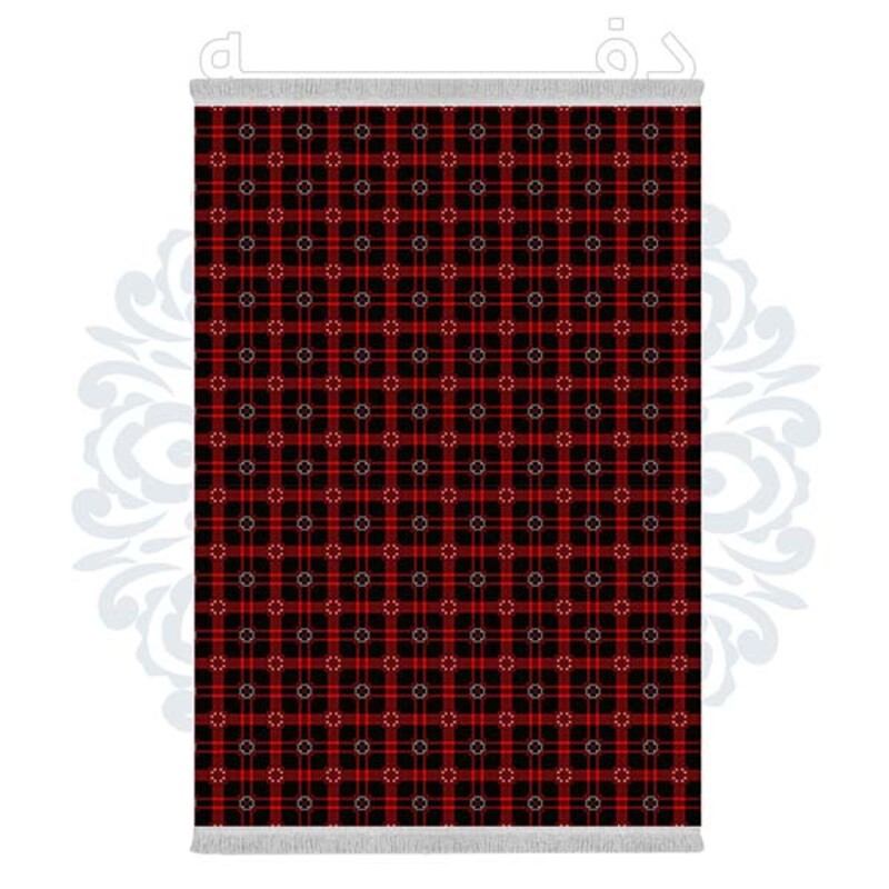 فرشینه دفه از جنس پارچه هازان مخمل ترک طرح مدرن کد 650