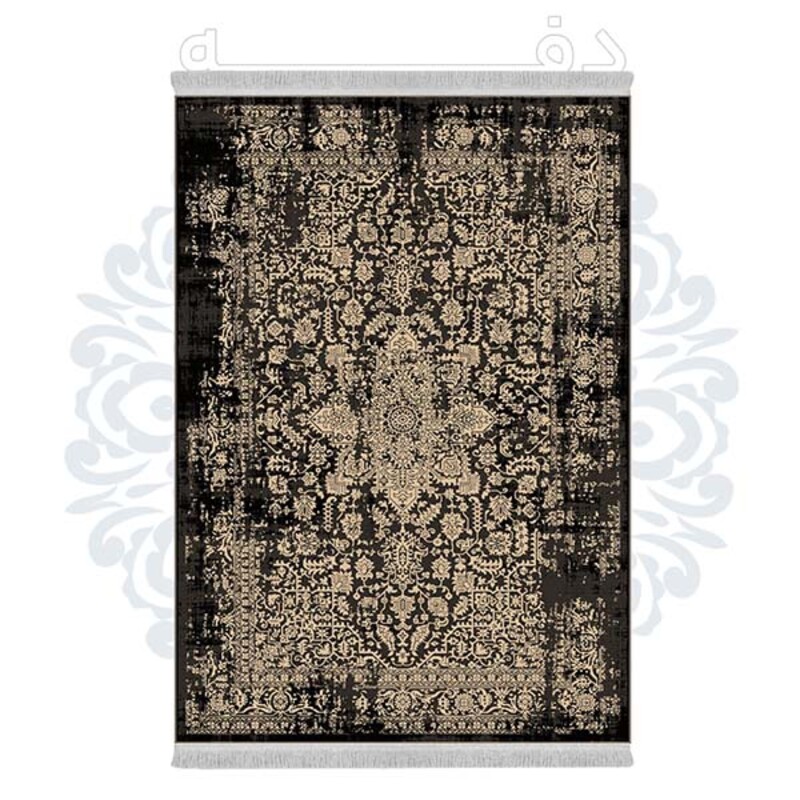 فرشینه دفه از جنس پارچه هازان مخمل ترک طرح مدرن کد 651