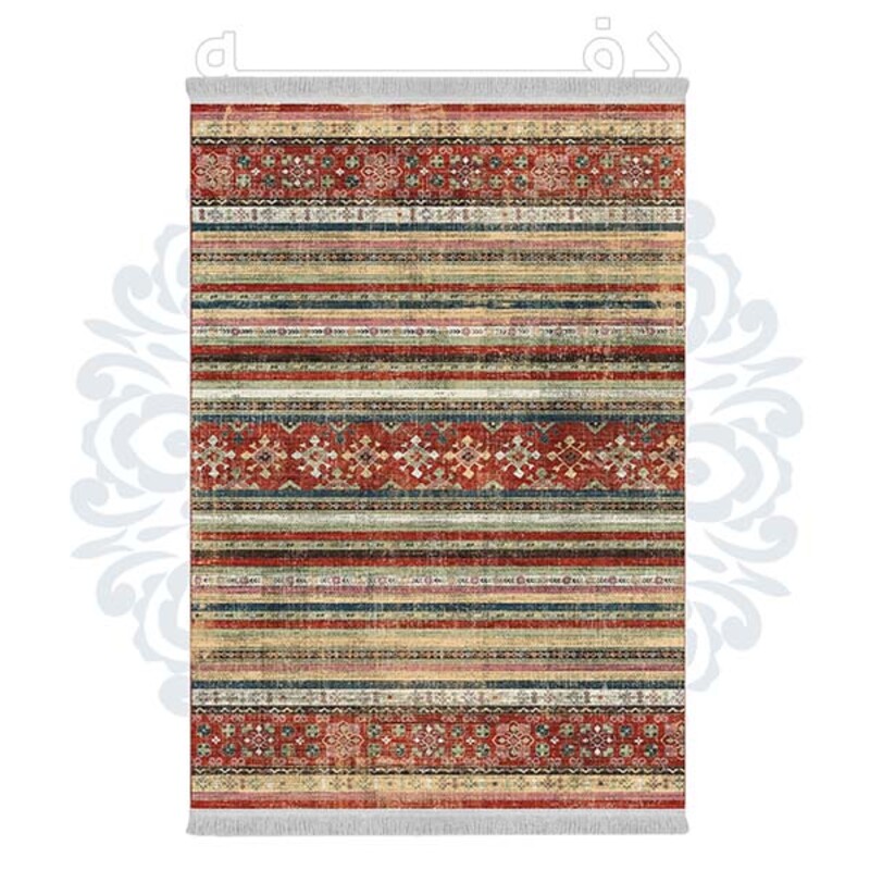 فرشینه دفه از جنس پارچه هازان مخمل ترک طرح مدرن کد 656