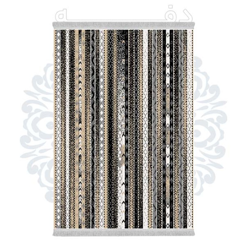 فرشینه دفه از جنس پارچه هازان مخمل ترک طرح مدرن کد 660