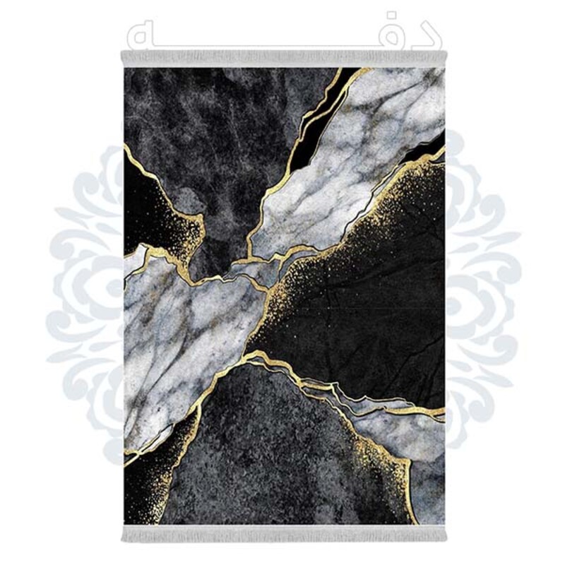 فرشینه دفه از جنس پارچه هازان مخمل ترک طرح مدرن کد 661