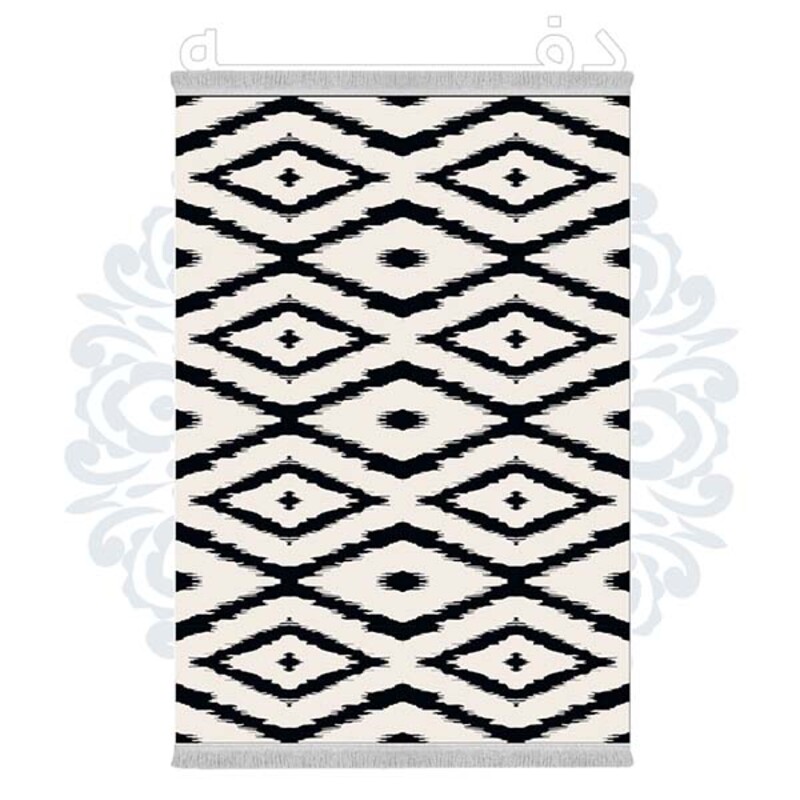 فرشینه دفه از جنس پارچه هازان مخمل ترک طرح مدرن کد 662