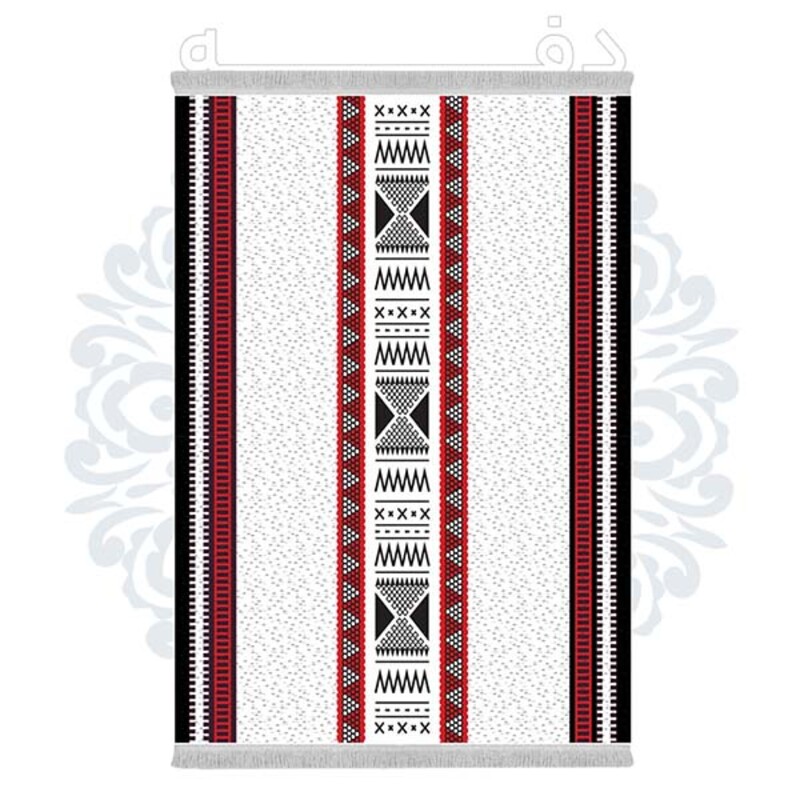 فرشینه دفه از جنس پارچه هازان مخمل ترک طرح مدرن کد 667