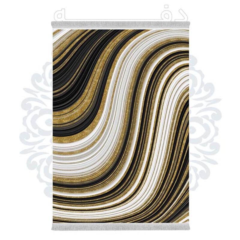 فرشینه دفه از جنس پارچه هازان مخمل ترک طرح مدرن کد 669