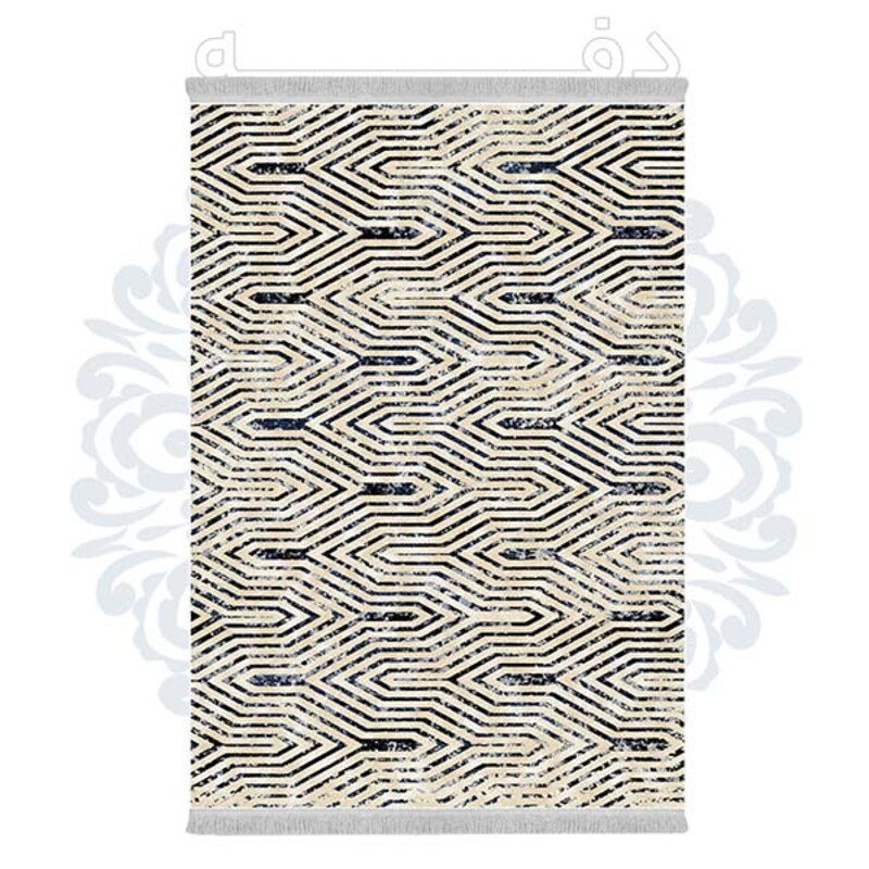 فرشینه دفه از جنس پارچه هازان مخمل ترک طرح مدرن کد 671