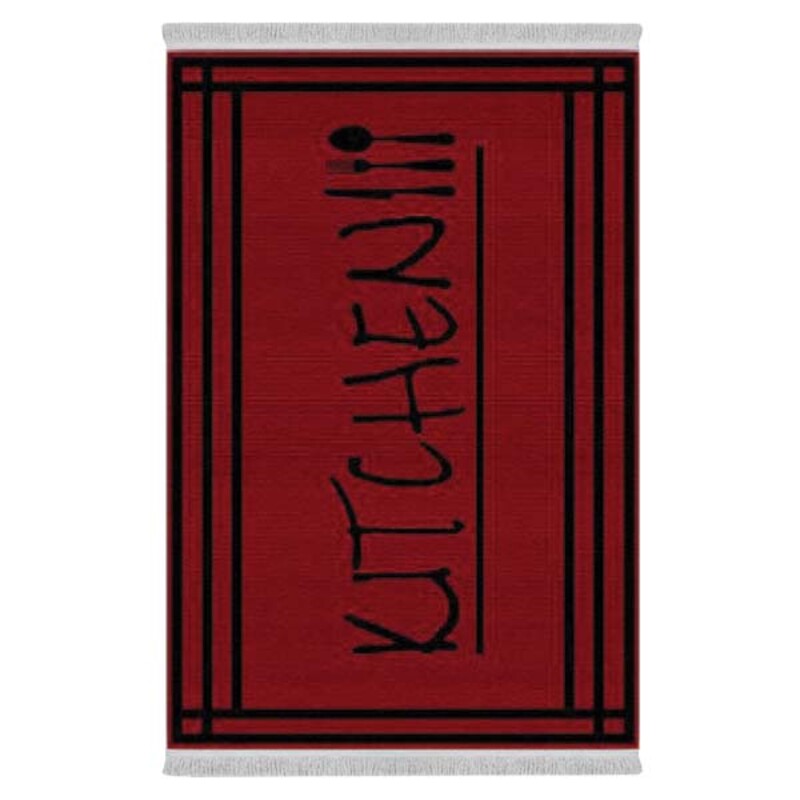 فرشینه دفه از جنس پارچه هازان ترک طرح آشپزخانه کد 10