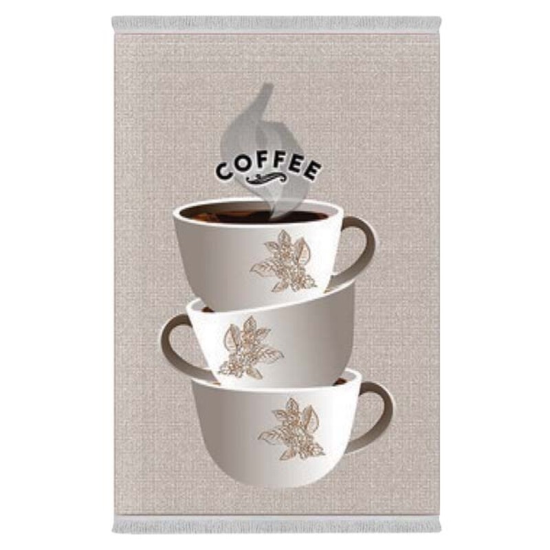 فرشینه دفه از جنس پارچه هازان ترک طرح آشپزخانه کد 16