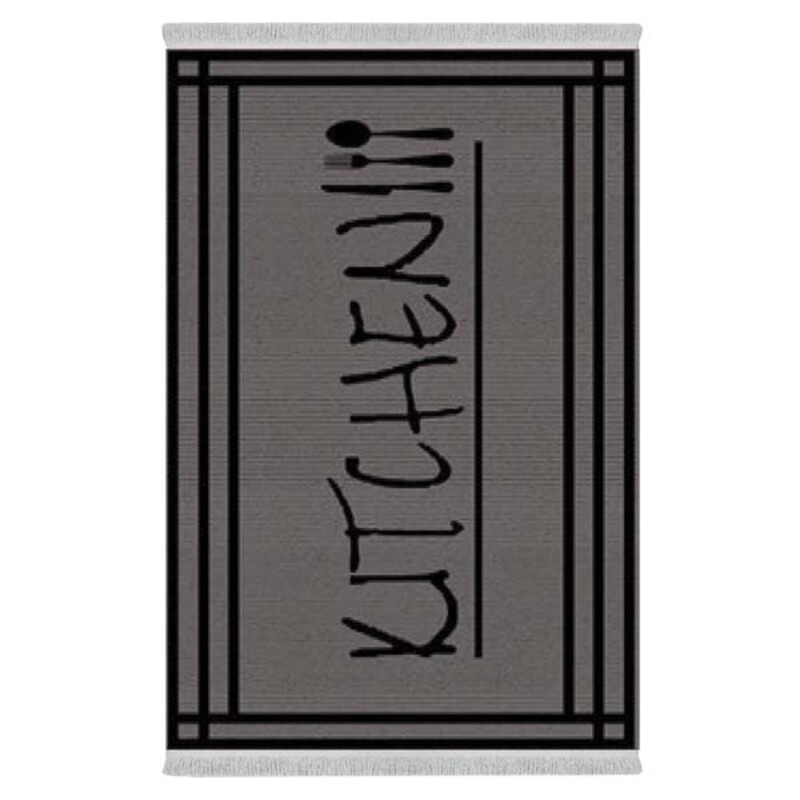 فرشینه دفه از جنس پارچه هازان ترک طرح آشپزخانه کد 24