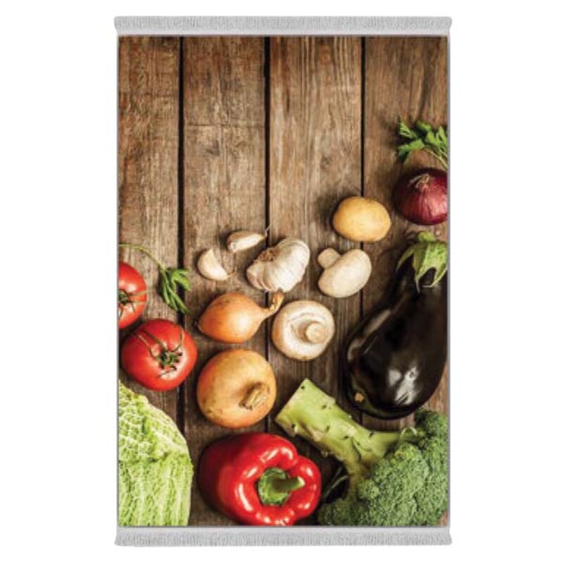 فرشینه دفه از جنس پارچه هازان ترک طرح آشپزخانه کد 27