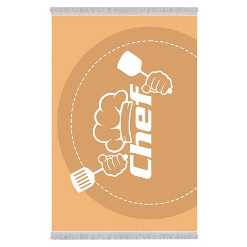 فرشینه دفه از جنس پارچه هازان ترک طرح آشپزخانه کد 38