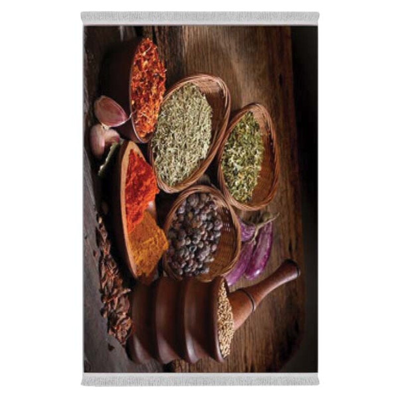 فرشینه دفه از جنس پارچه هازان ترک طرح آشپزخانه کد 49