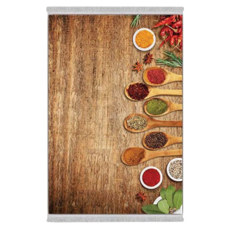 فرشینه دفه از جنس پارچه هازان ترک طرح آشپزخانه کد 52