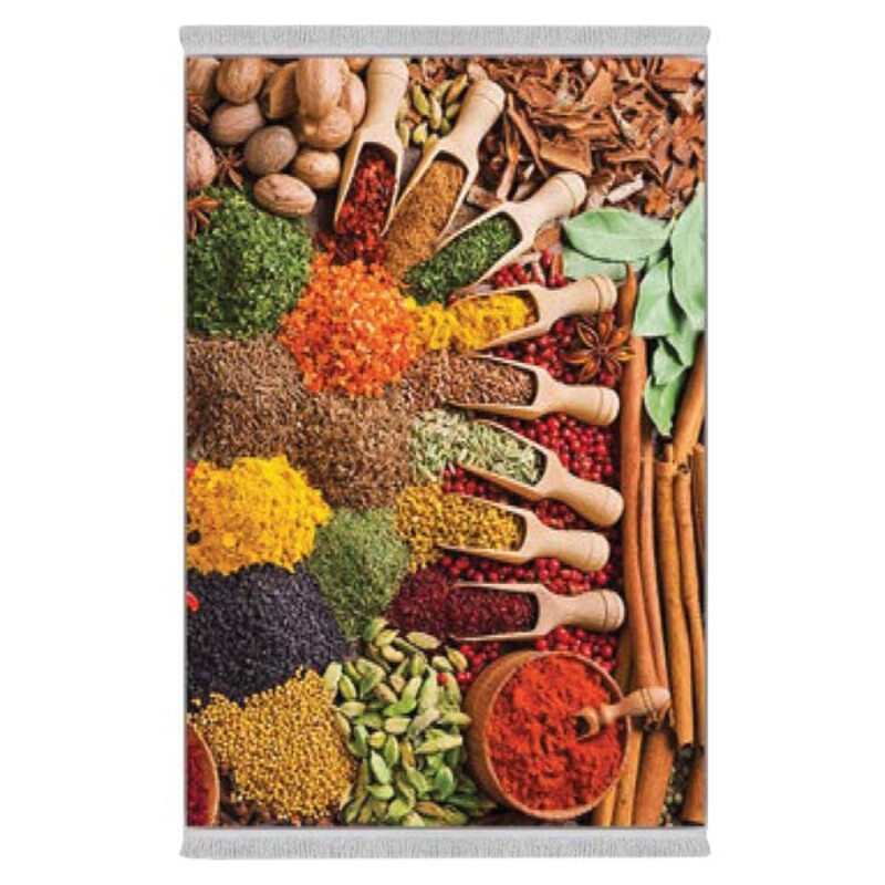 فرشینه دفه از جنس پارچه هازان ترک طرح آشپزخانه کد 53