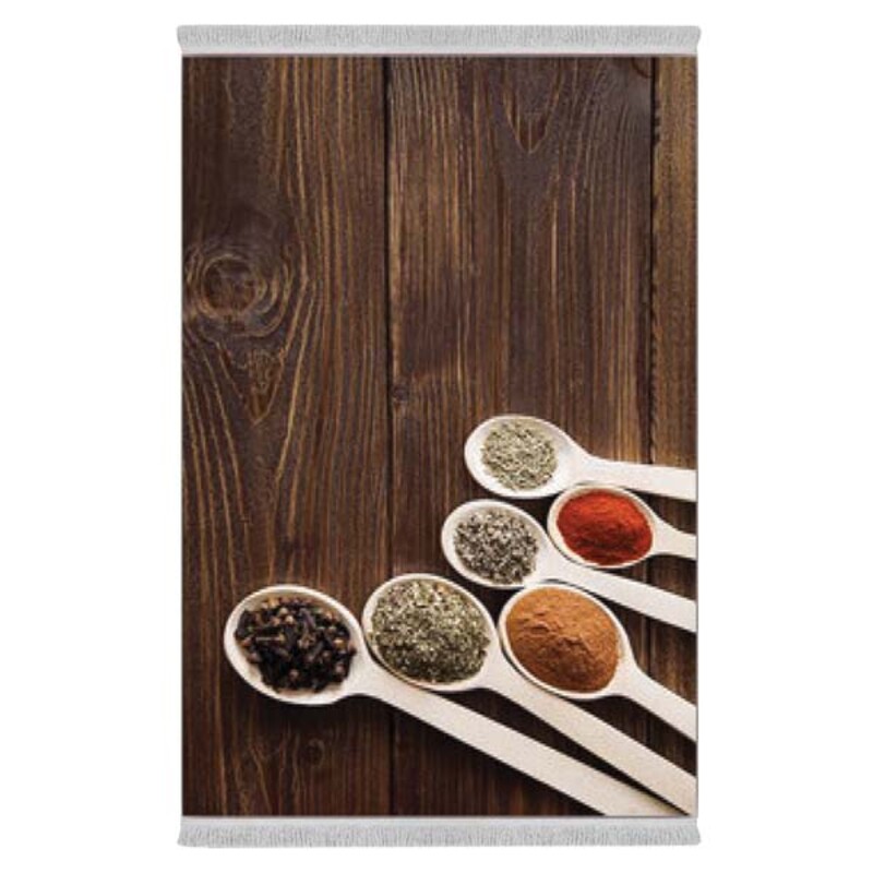 فرشینه دفه از جنس پارچه هازان ترک طرح آشپزخانه کد 60