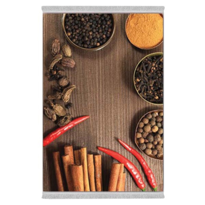 فرشینه دفه از جنس پارچه هازان ترک طرح آشپزخانه کد 73