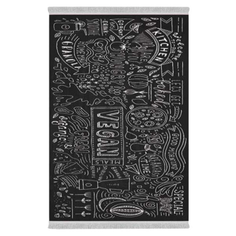 فرشینه دفه از جنس پارچه هازان ترک طرح آشپزخانه کد 88