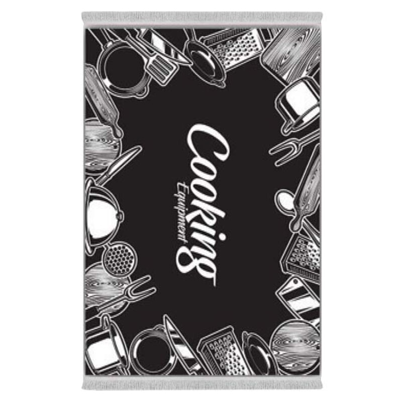 فرشینه دفه از جنس پارچه هازان ترک طرح آشپزخانه کد 92