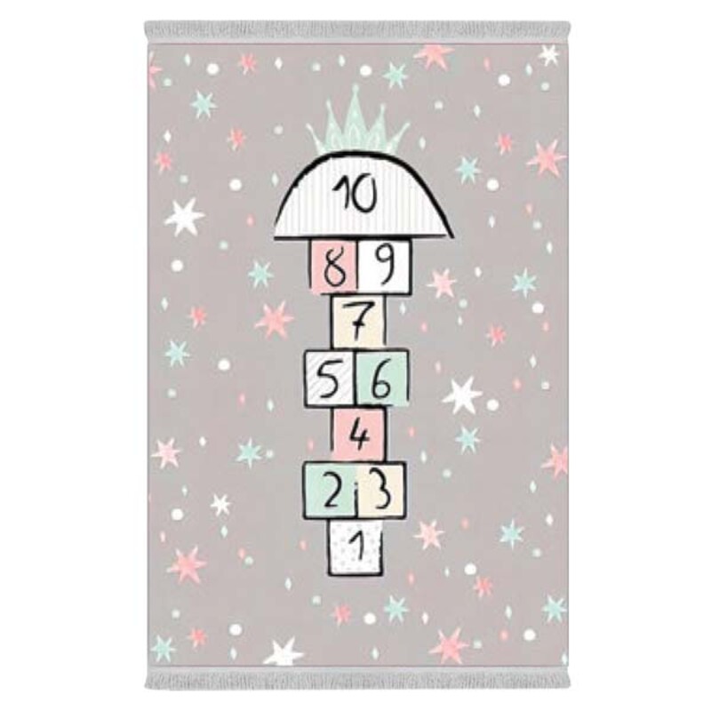 فرشینه دفه از جنس پارچه شانل ترک طرح فانتزی کد 8