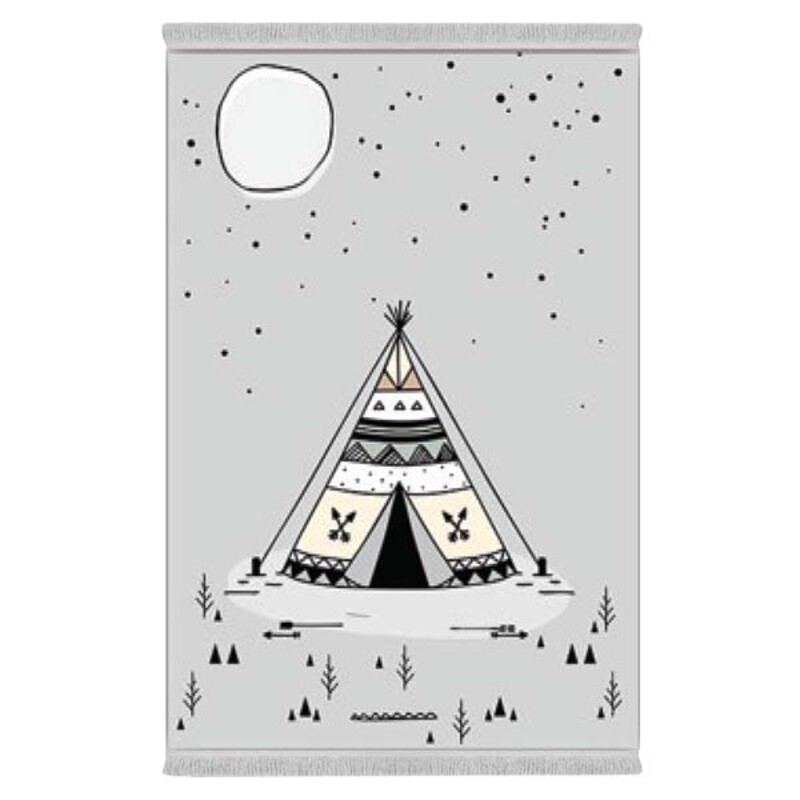 فرشینه دفه از جنس پارچه شانل ترک طرح فانتزی کد 16