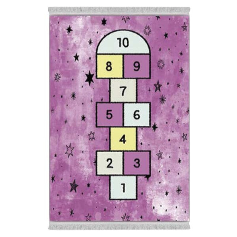 فرشینه دفه از جنس پارچه شانل ترک طرح فانتزی کد 46