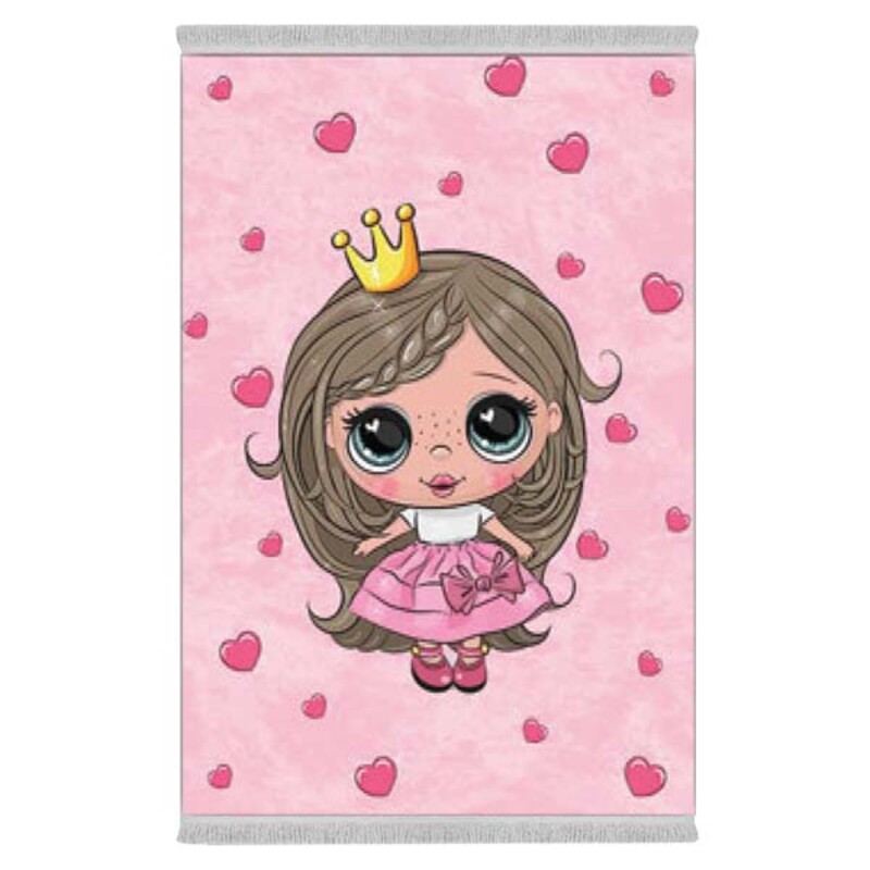 فرشینه دفه از جنس پارچه شانل ترک طرح فانتزی کد 47