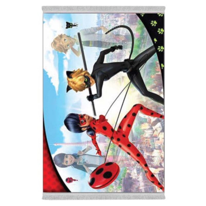 فرشینه دفه از جنس پارچه شانل ترک طرح فانتزی کد 49