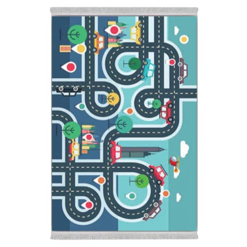 فرشینه دفه از جنس پارچه شانل ترک طرح فانتزی کد 91