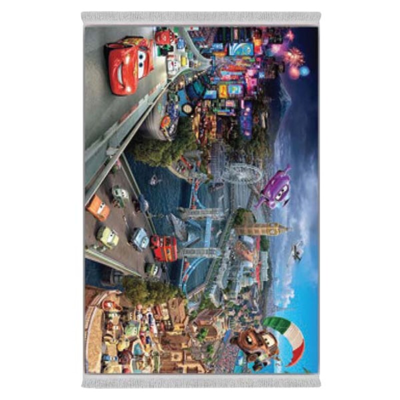 فرشینه دفه از جنس پارچه شانل ترک طرح فانتزی کد 94