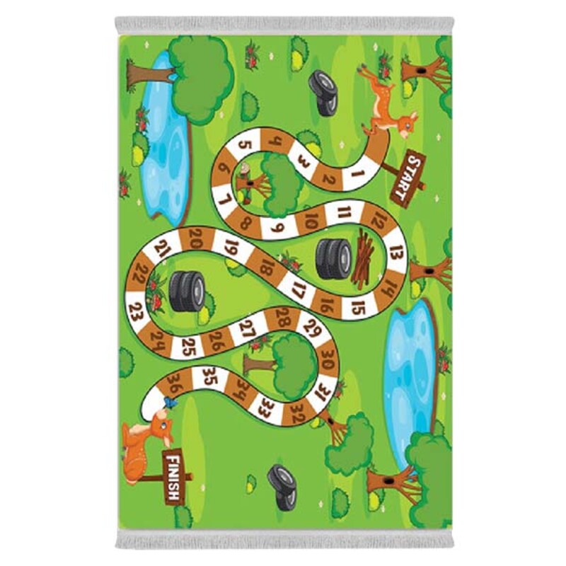 فرشینه دفه از جنس پارچه شانل ترک طرح فانتزی کد 112