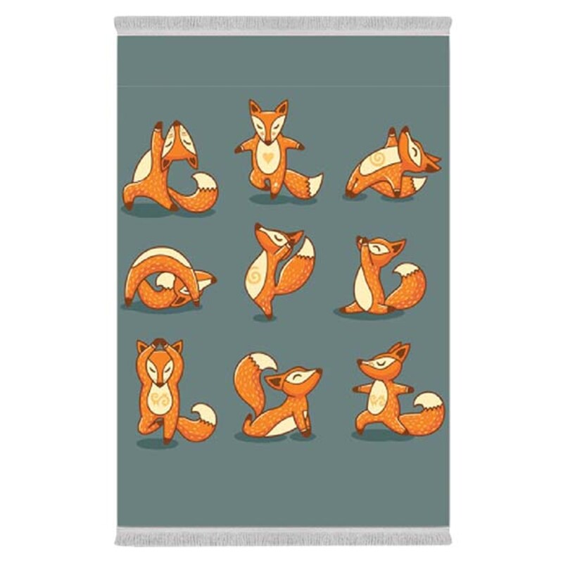 فرشینه دفه از جنس پارچه شانل ترک طرح فانتزی کد 125