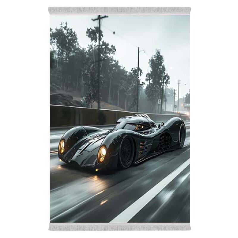 فرشینه دفه از جنس پارچه شانل ترک طرح فانتزی کد 137