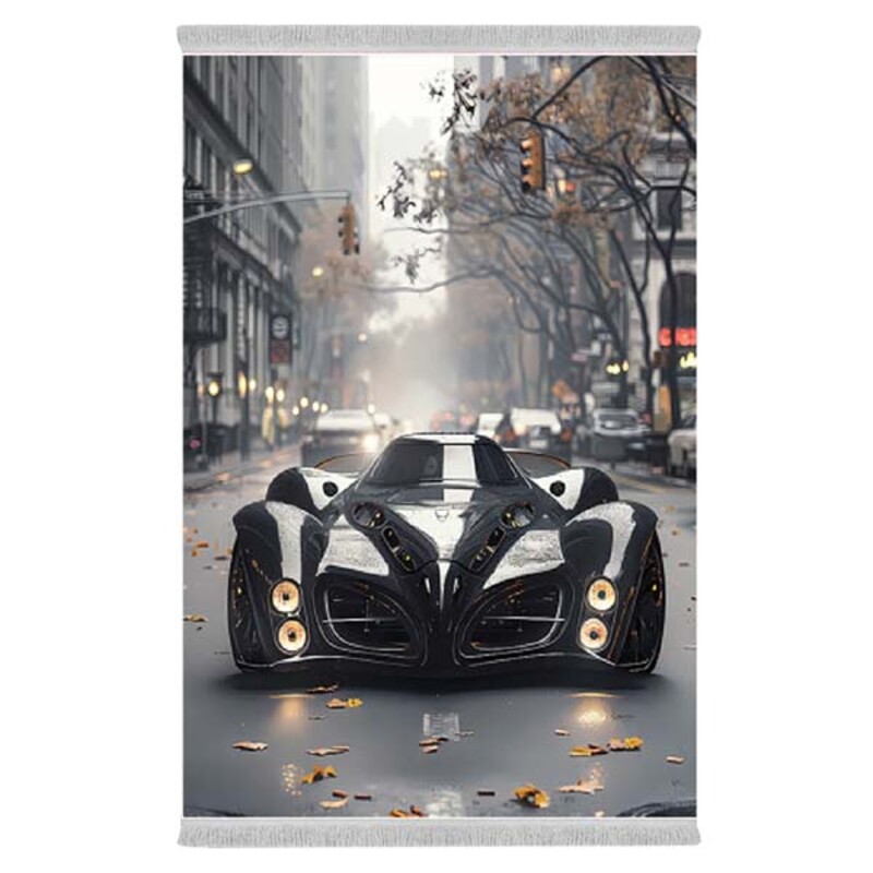 فرشینه دفه از جنس پارچه شانل ترک طرح فانتزی کد 138