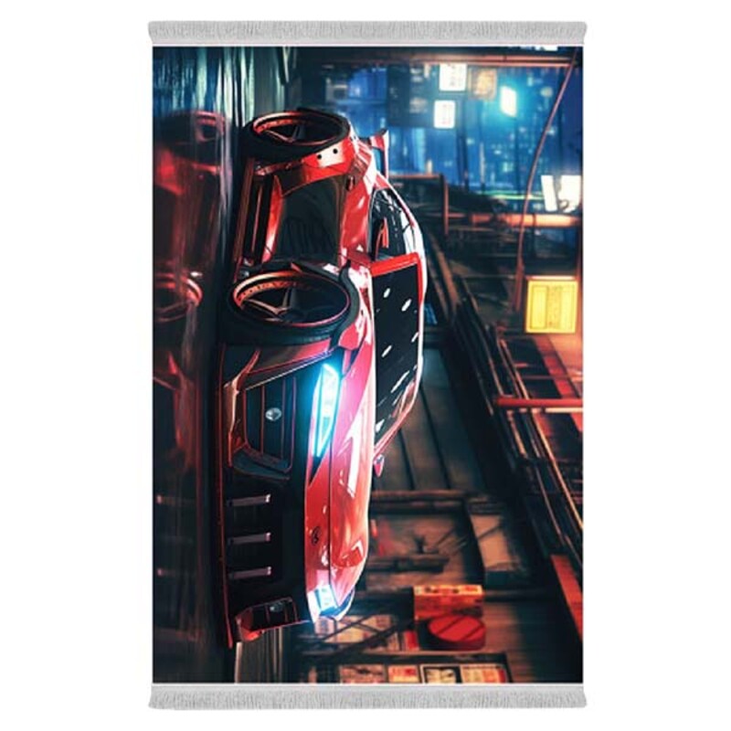 فرشینه دفه از جنس پارچه شانل ترک طرح فانتزی کد 139