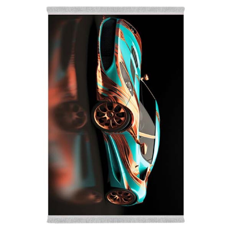 فرشینه دفه از جنس پارچه شانل ترک طرح فانتزی کد 140