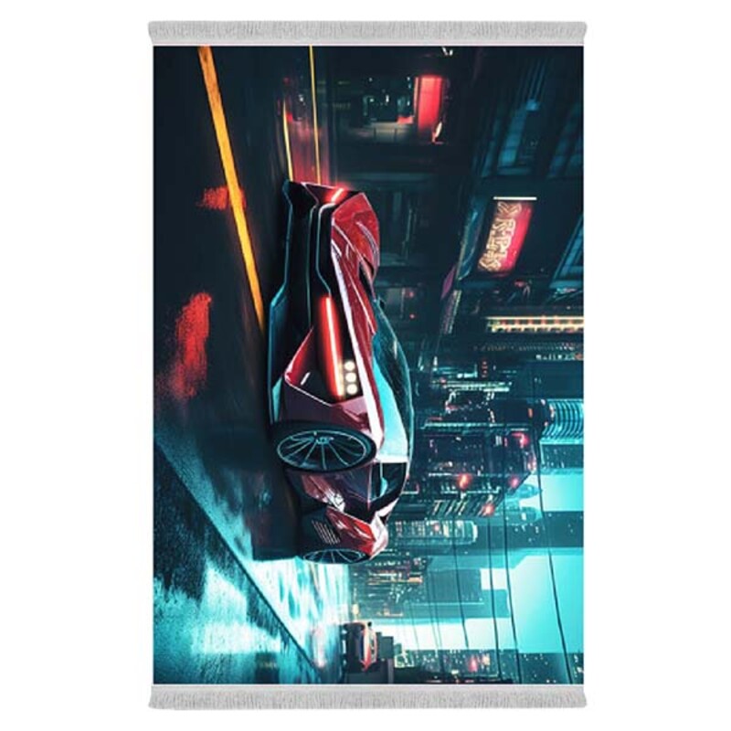 فرشینه دفه از جنس پارچه شانل ترک طرح فانتزی کد 142