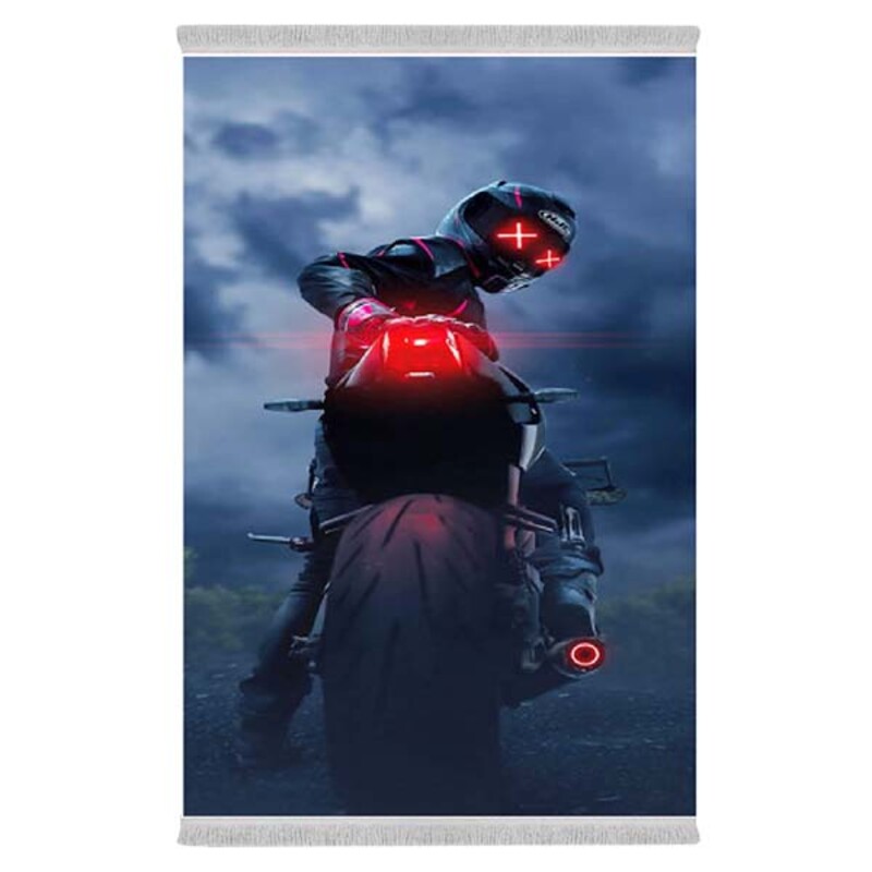 فرشینه دفه از جنس پارچه شانل ترک طرح فانتزی کد 167