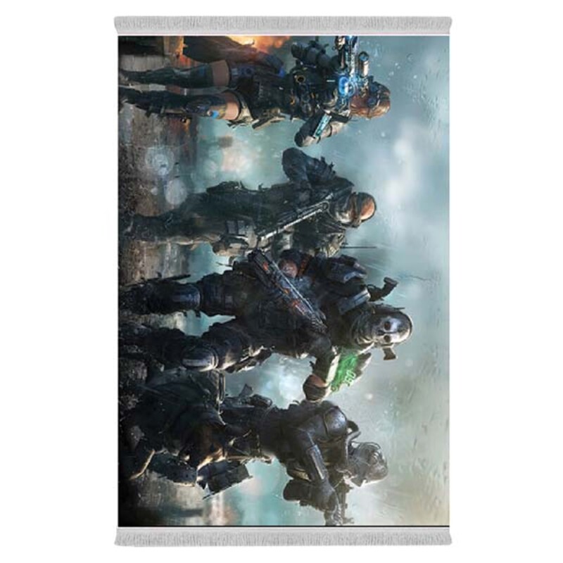 فرشینه دفه از جنس پارچه شانل ترک طرح فانتزی کد 176