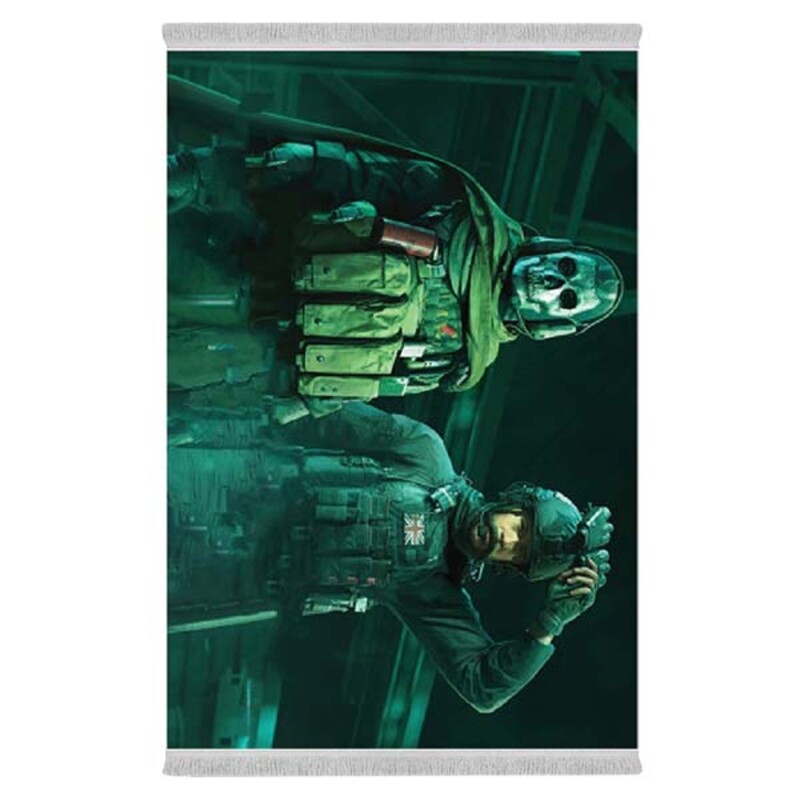 فرشینه دفه از جنس پارچه شانل ترک طرح فانتزی کد 180