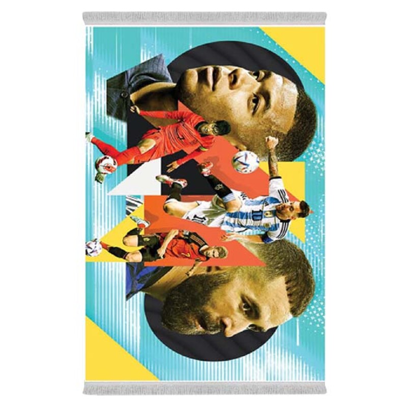 فرشینه دفه از جنس پارچه شانل ترک طرح فانتزی کد 183