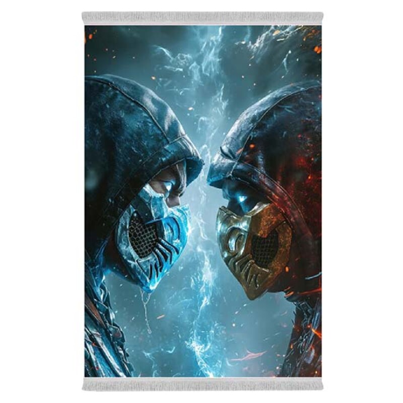 فرشینه دفه از جنس پارچه شانل ترک طرح فانتزی کد 185