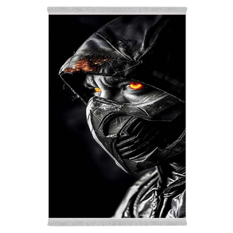 فرشینه دفه از جنس پارچه شانل ترک طرح فانتزی کد 196