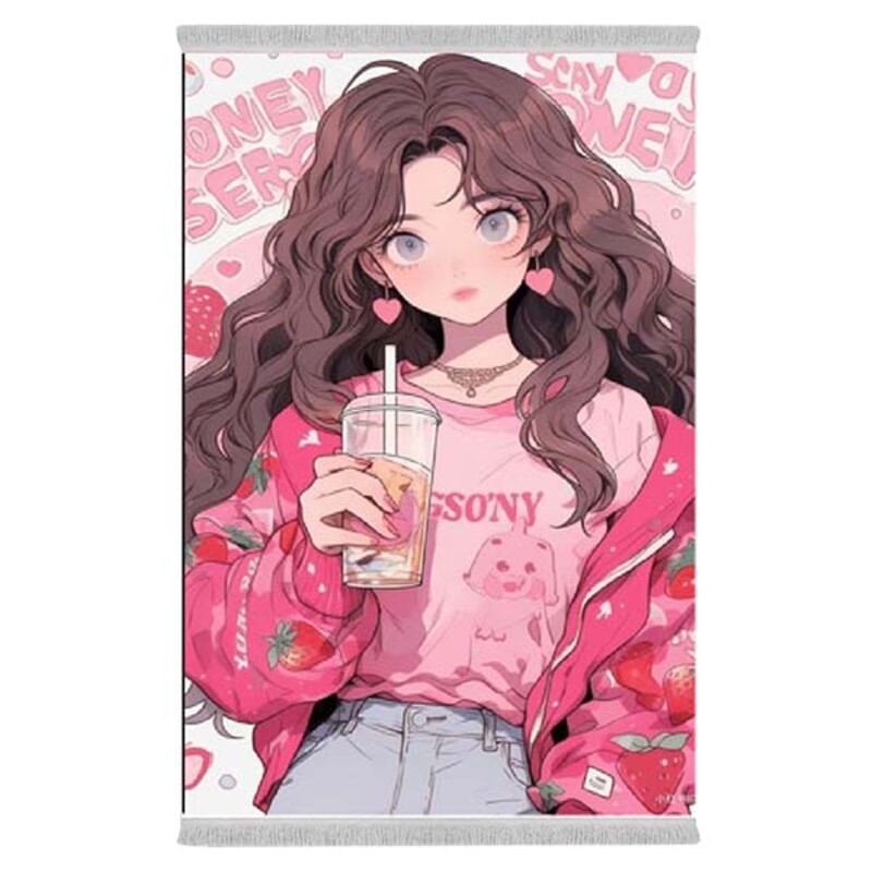 فرشینه دفه از جنس پارچه شانل ترک طرح فانتزی کد 217