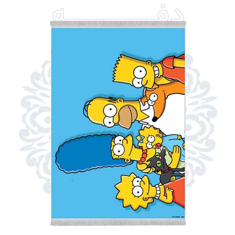 فرشینه دفه از جنس پارچه شانل ترک طرح فانتزی کد 226