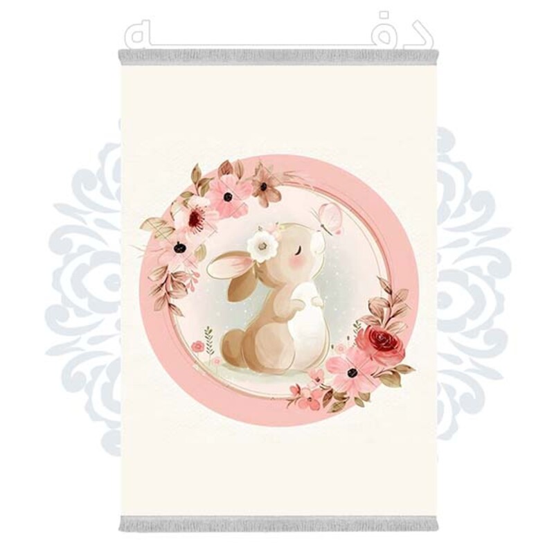 فرشینه دفه از جنس پارچه شانل ترک طرح فانتزی کد 232