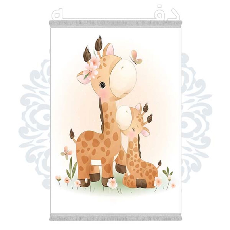 فرشینه دفه از جنس پارچه شانل ترک طرح فانتزی کد 233